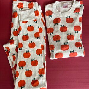 Hanna Andersson organic cotton Adult Long Sleeve Pajamas MED